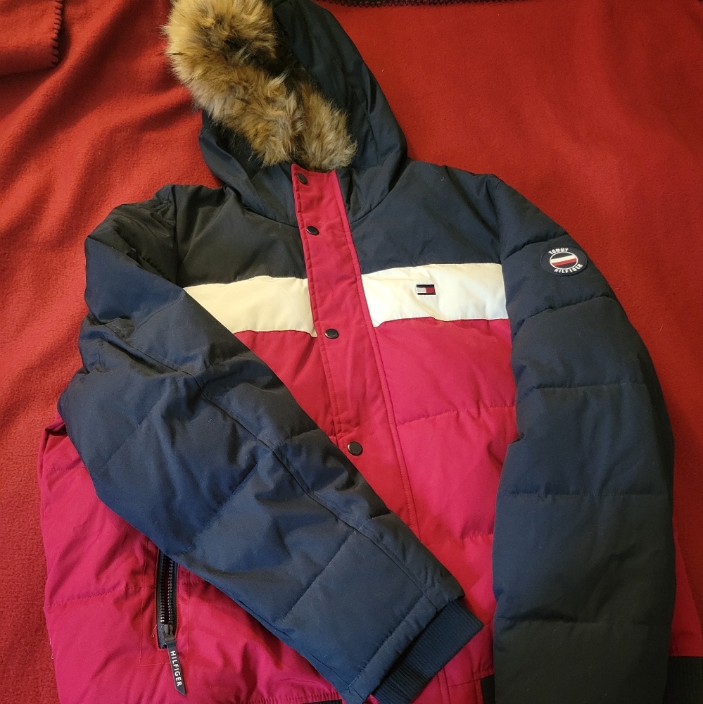 Tommy Hilfiger winter puffer coat.